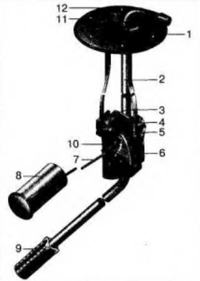 Устройство топливомера (Электрооборудование «Оки»)