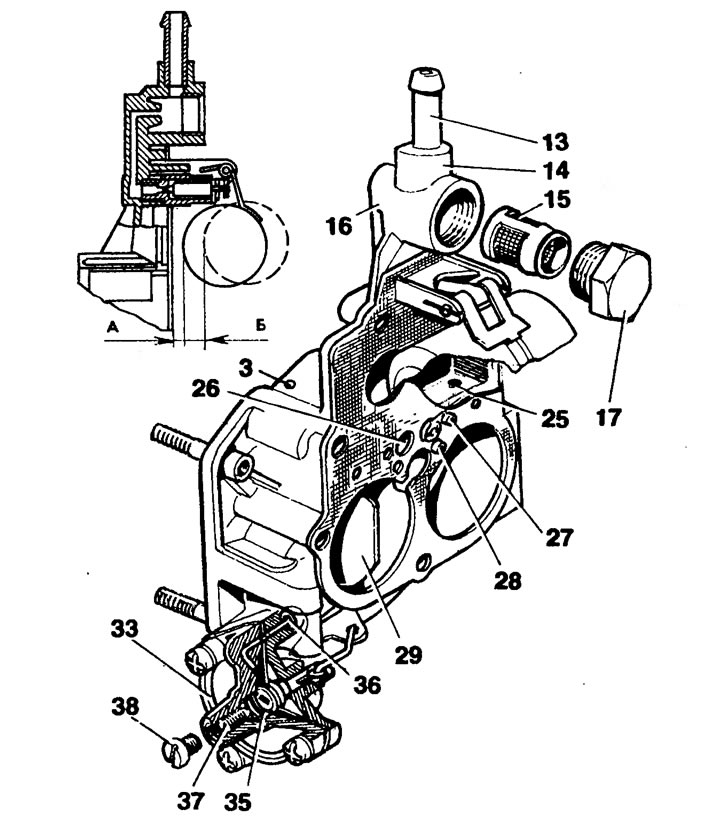 Техническое обслуживание и регулировка карбюраторов «Озон» (Карбюраторы ...
