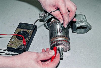 Проверяваме състоянието на колектора и намотките чрез външна проверка. Овъгляването на намотките не…