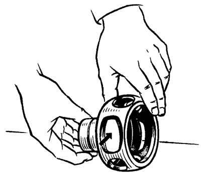 Figure 80. Removing the clip from the separator