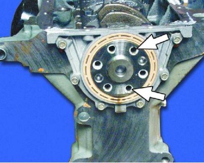 42. Снимите шкив коленчатого вала, зубчатый шкив и ремень ГРМ.