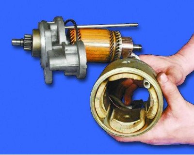Розбирання стартера