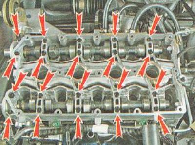 Распредвалы — снятие, установка, замена (ВАЗ-2110 «Lada» 1995-2007 ...