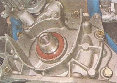 Как снять масляный насос 2110 Oil pump - removal, disassembly, assembly and installation (VAZ-2110 "LADA" 1995
