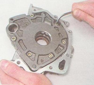 Как снять масляный насос 2110 Oil pump - removal, disassembly, assembly and installation (VAZ-2110 "LADA" 1995