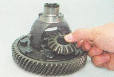 Как снять подшипник дифференциала ваз Gearbox differential - disassembly and assembly (VAZ-2110 "LADA" 1995-2007 / Tra