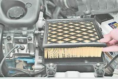 6. Introduceți noul element de filtru în carcasa filtrului.