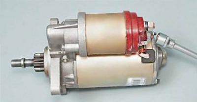 1. With a socket wrench by 10 mm unscrew the nut securing the wire tip to the terminal (contact…