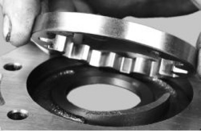 6. Unscrew the plug of the pressure reducing valve. Note: there is an aluminum sealing ring…