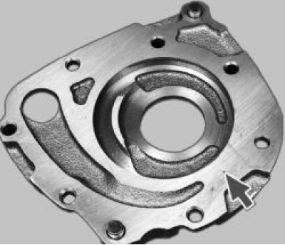 11. Measure the diameter of the driven gear seat on the pump housing. The maximum allowable…