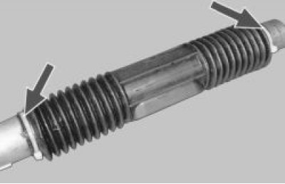 9. Монтирайте кормилната уредба в обратен ред. Поставете багажника в средно положение…