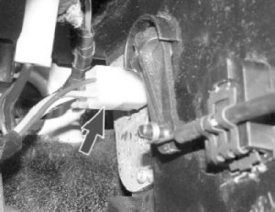 13. Unscrew the two fastening nuts on the right…