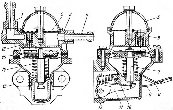 Схема бензонасоса ваз 2107 карбюратор Engine power system (VAZ-2121 "Niva" 1977-1994 / General information / Vehicle d