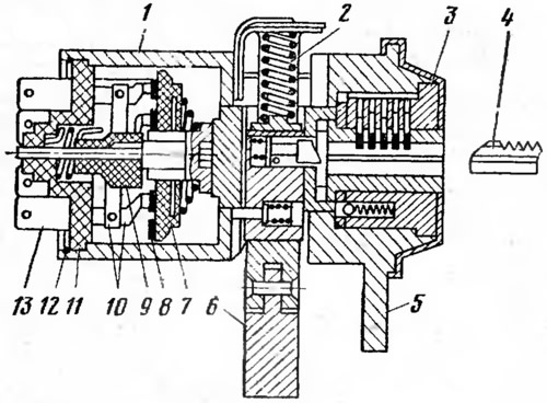 Fig. 22. Ignition switch VK-347: