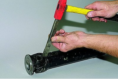 Метки наносим краской…